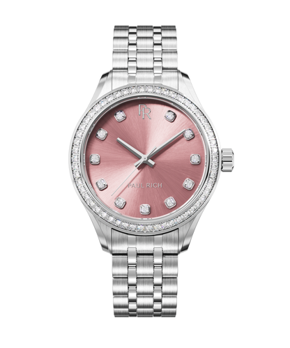 Crystelle - Silver Pink