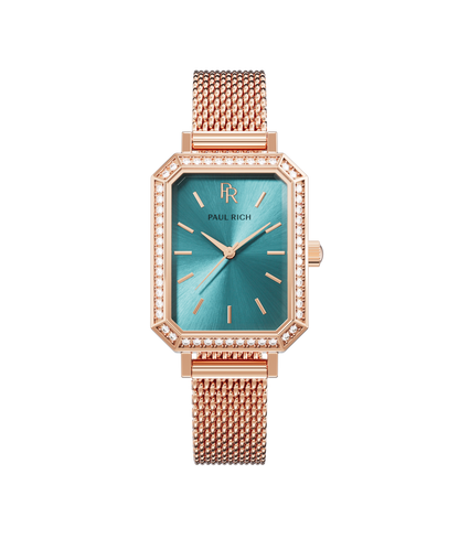Icon - Rose Gold Turqoise
