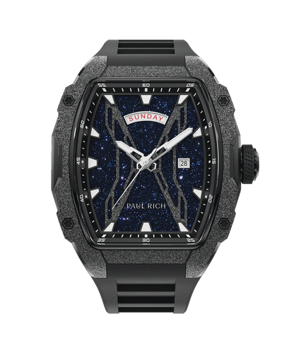 Astro Day & Date Galaxy Black