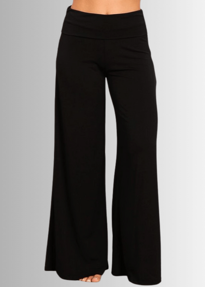 Business Casual Palazzo Pants Plus Size