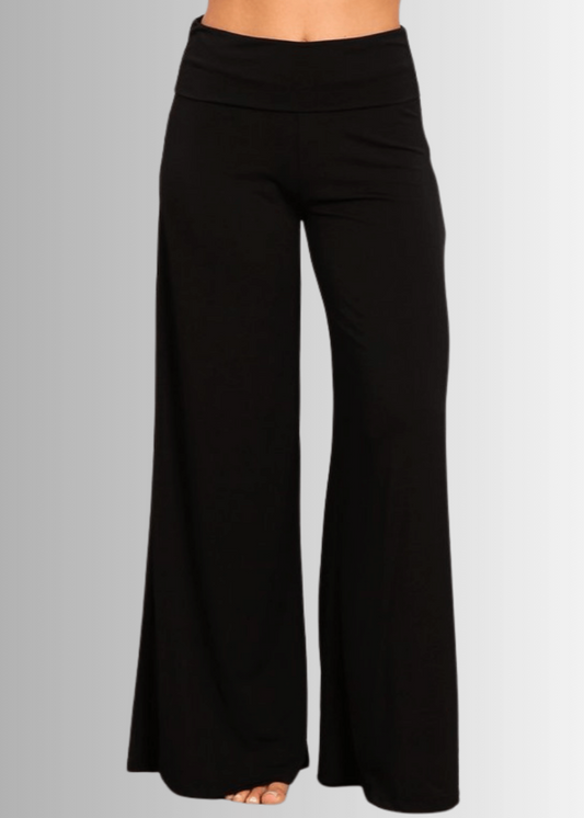 Business Casual Palazzo Pants Plus Size