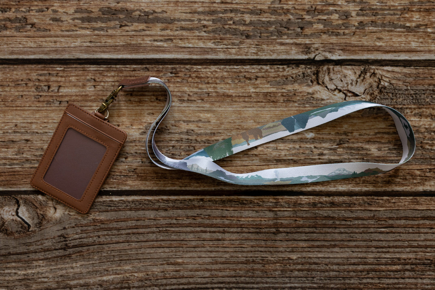 Parks in Color Neck Lanyard