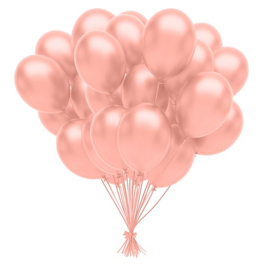 12 In. Coral Latex Balloon | 72 Count