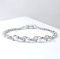 Senna - Pearl and Cubic Zirconia Bridal Bracelet - Available in Silver, Rose Gold and Yellow Gold
