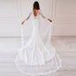 Fiona - Wedding Pearl Cape Veil - Cathedral Length