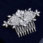 "Merida" - Pearl and Crystal Bridal Hair Comb - Available in Gold and Silver