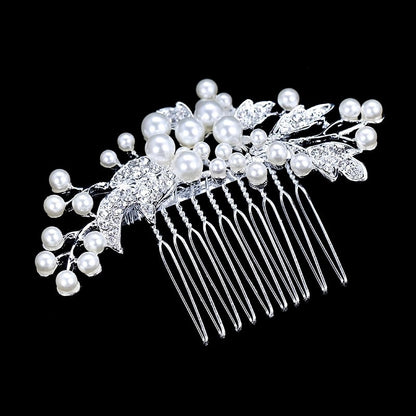 "Millie" - Pearl Bridal Hair Comb - Available in Gold and Silver