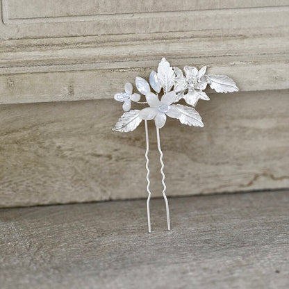 Kelsie - Opal Bridal Hair Comb and Pin Set