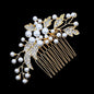 "Millie" - Pearl Bridal Hair Comb - Available in Gold and Silver