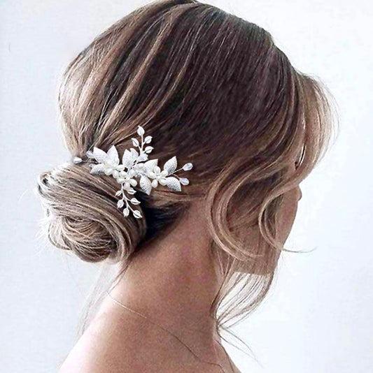 Halle - Pearl Bridal Hair Pin