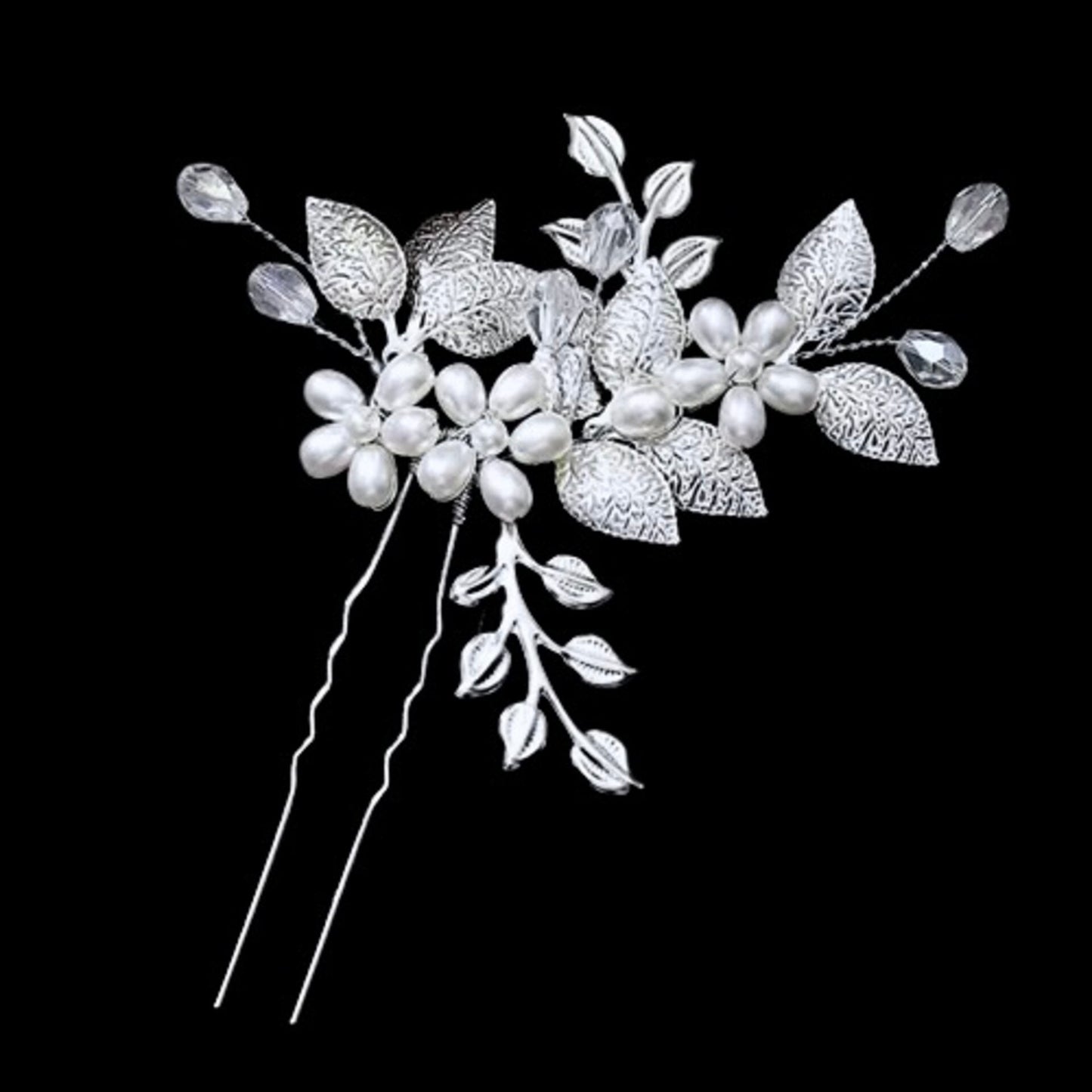 Halle - Pearl Bridal Hair Pin