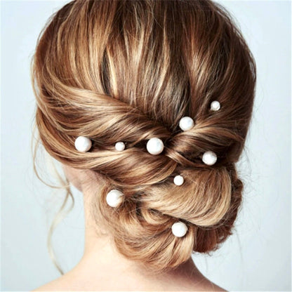 Unity - Pearl Bridal Hair Pin Set 18pcs - Available in Silver, Rose Gold and Yellow Gold