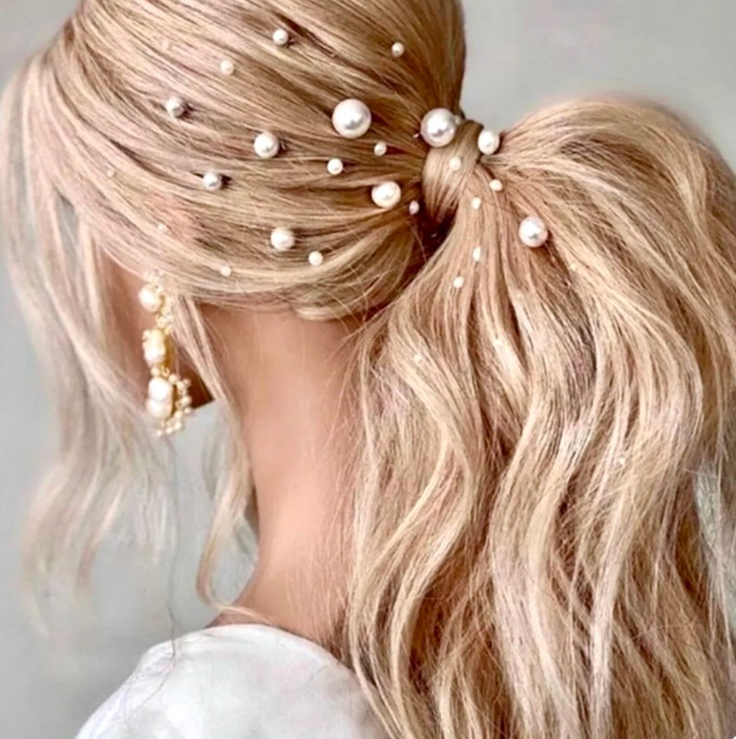 Unity - Pearl Bridal Hair Pin Set 18pcs - Available in Silver, Rose Gold and Yellow Gold