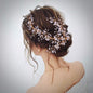 Genoa - Pearl and Crystal Bridal Hair Clip/Vine - Available in Silver and Gold