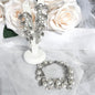 Sidra - Pearl Bridal Bracelet and Earrings Set