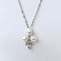 Adonna - Pearl Bridal Necklace - Available in Silver, Rose Gold and Yellow Gold