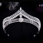 Reagan - Pearl and Crystal Bridal Tiara - Available in Gold and Silver