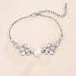 "Evanna" - Pearl and Cubic Zirconia Bridal Bracelet - Available in Silver, Rose Gold and Yellow Gold