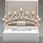 Maddison - Pearl Bridal Tiara - Available in Silver and Gold