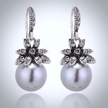 "Karyn" - Pearl Bridesmaids Earrings - More Colors Available