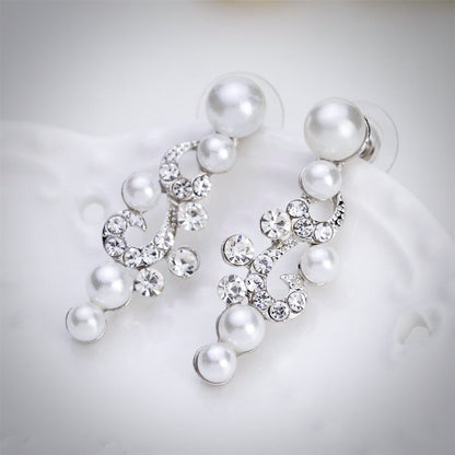 Graciela - Pearl and Crystal Bridal Jewelry Set