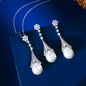Anjou - Pearl and Cubic Zirconia Bridal Jewelry Set