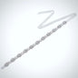 Lennon - Silver Pearl and Crystal Bridal Belt/Sash