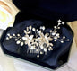 "Andrea" - Silver Pearl and Crystal Bridal Hair Comb