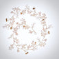 June - Pearl and Crystal Bridal Hair Vine - Available in Silver, Rose Gold and Yellow Gold