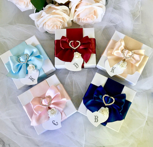 Personalized Bridal Party Gift Box - More Colors Available