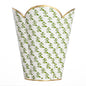 Green Blossom Wastepaper Basket