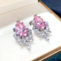 "Orelia" - CZ Bridal Stud Earrings - More Colors