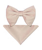 Vittorio Farina Men's Velvet Teardrop Bow Tie & Pocket Square in Gift Box