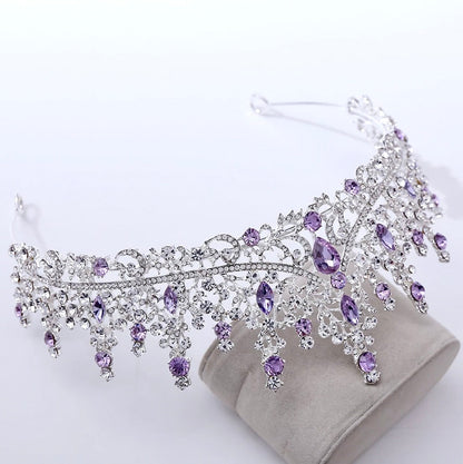 Rosamund - Baroque Bridal Tiara - More Colors