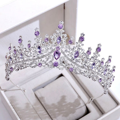 Rosamund - Baroque Bridal Tiara - More Colors