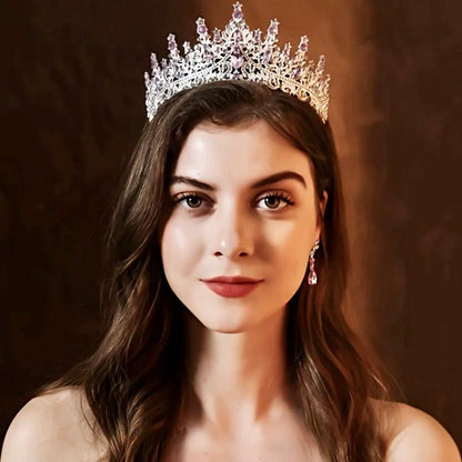 Rosamund - Purple Baroque Bridal Tiara