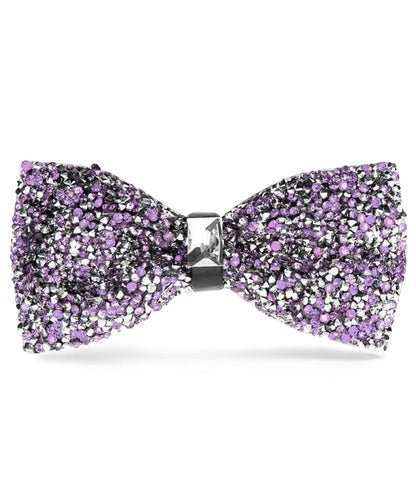 Vittorio Farina Men's Rhinestone Bow Tie in Gift Box