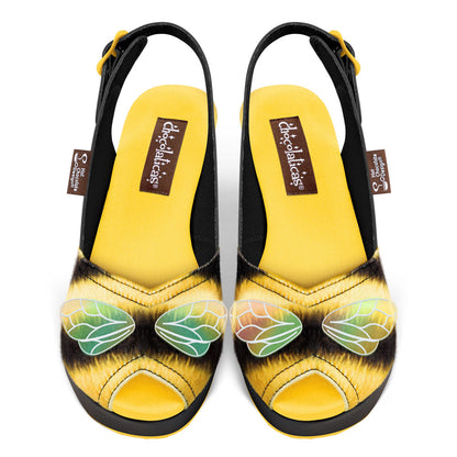 Chocolaticas® Queen Bee Women's Mary Jane Sandal
