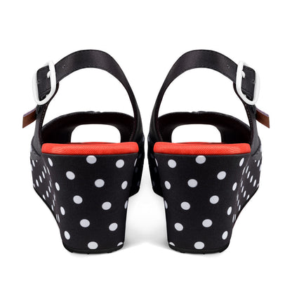 Chocolaticas® Rockabilly Women's Mary Jane Sandal