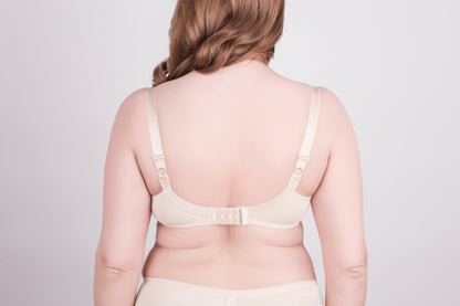 Bra Milavitsa 120150 - Underwired, Mesh Insert, Wide Straps