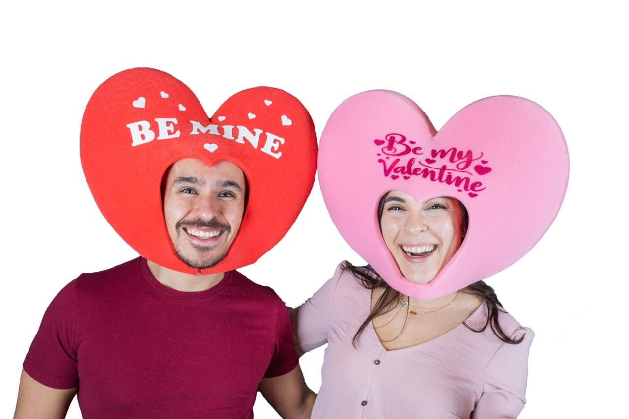 Red Heart Valentine's Day Hat
