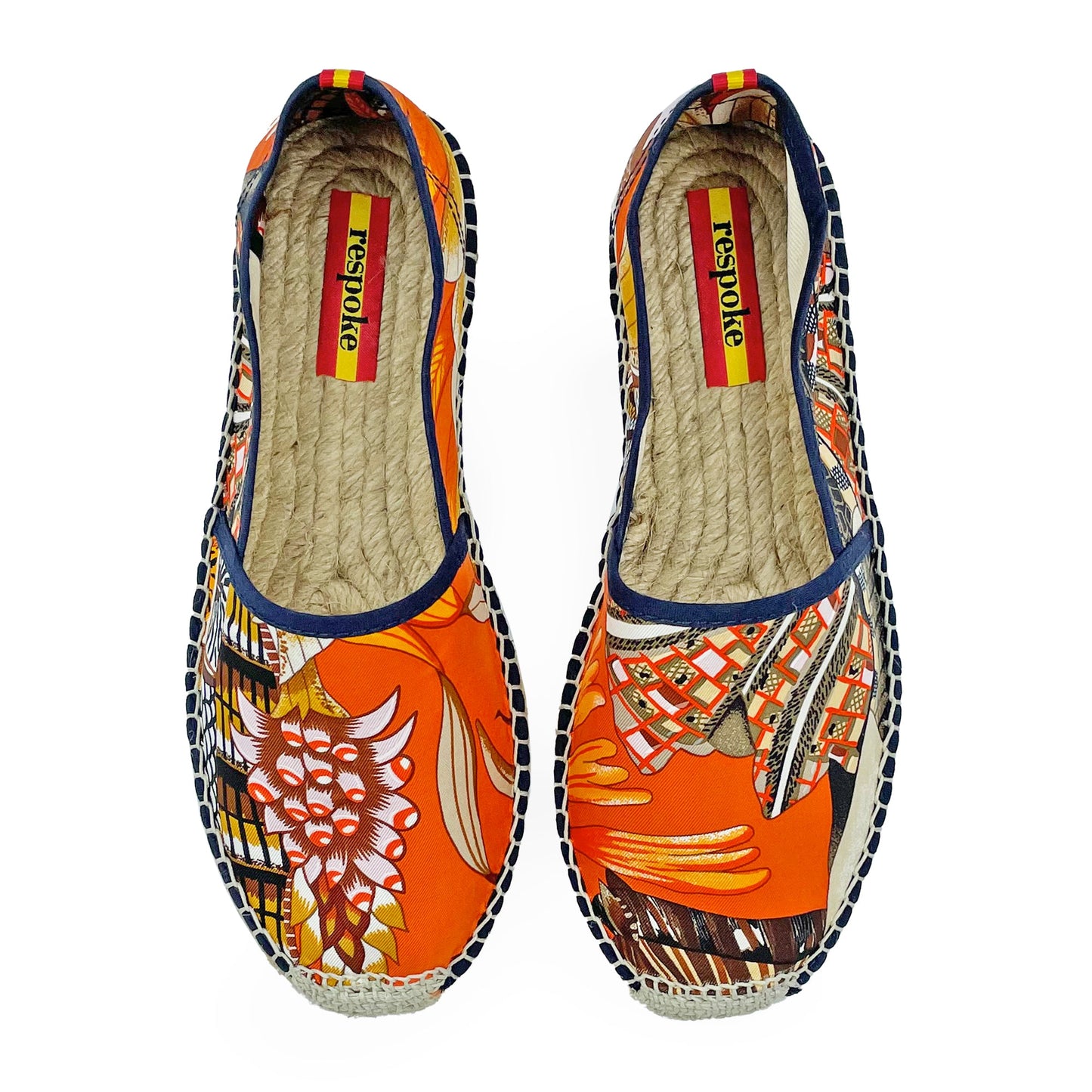 CHERIDA Orange Classic Espadrilles