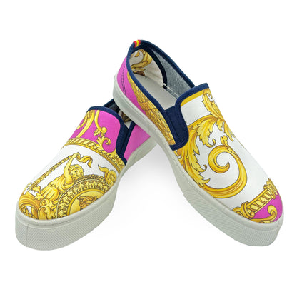 JUAN Pink/Gold Sneaker