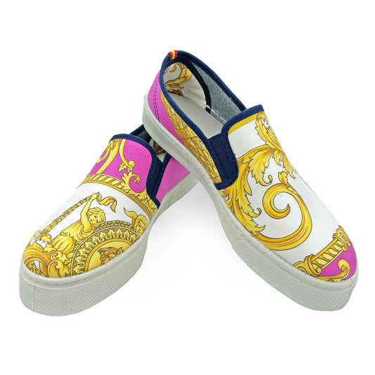 JUAN Pink/Gold Sneaker