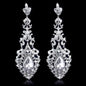 Charleston - Rhinestone and Pearl Bridal Earrings