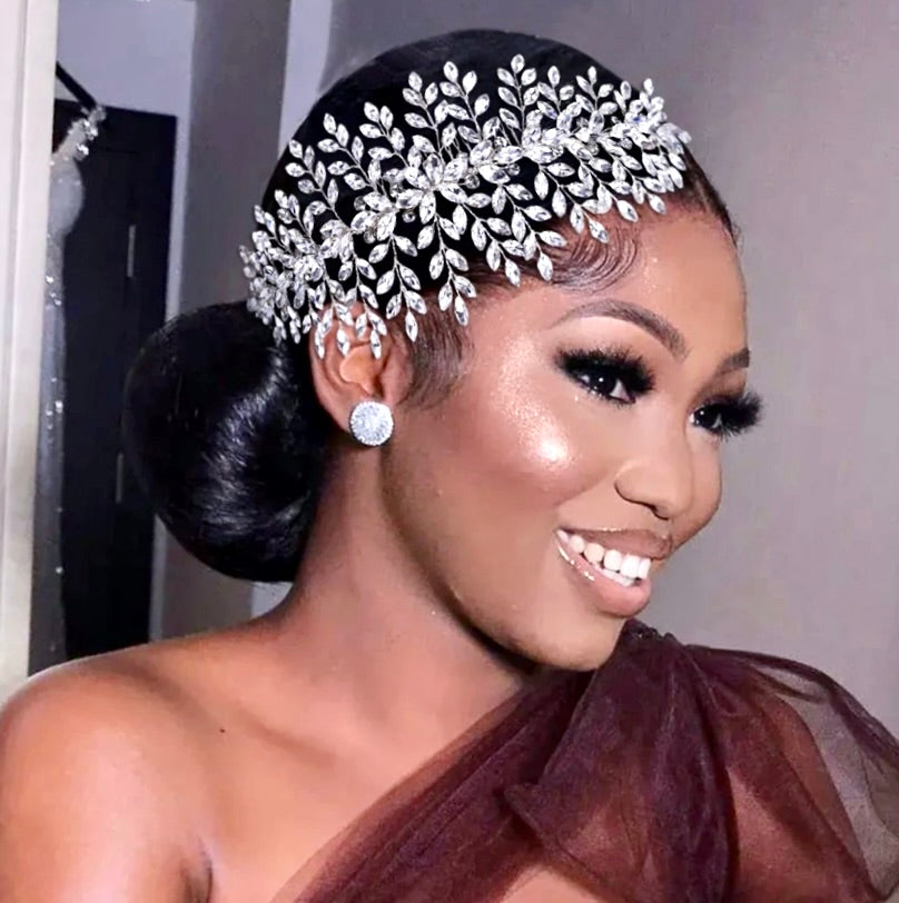 Thiane - Austrian Crystal Bridal Hair Accessory