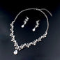 Liana - Bridal 3-Piece Jewelry Set With Tiara - Available in Gold and Silver