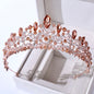 Elowen - Victorian Gothic Bridal Tiara - Available in Rose Gold, Silver and Yellow Gold