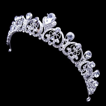 "Hadley" - Rhinestone Wedding Tiara