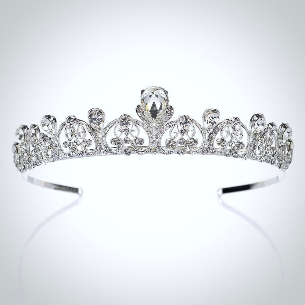 "Hadley" - Rhinestone Wedding Tiara